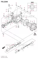 DRIVESHAFTQUE (ARRIERE) for Suzuki KINGQUAD 500 2019