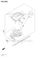 GEAR LEVER for Suzuki KINGQUAD 500 2019