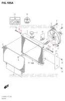 RADIATOR for Suzuki KINGQUAD 500 2019