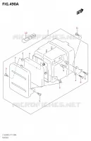 REAR BOX for Suzuki KINGQUAD 500 2019