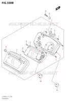 SPEEDOMETER A500XPL9 P17) for Suzuki KINGQUAD 500 2019