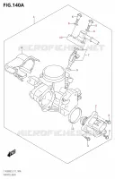 THROTTLE BODY for Suzuki KINGQUAD 500 2019