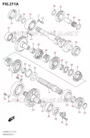 TRANSMISSION (2) for Suzuki KINGQUAD 500 2019