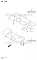 CARRIER for Suzuki OZARK 250 2018