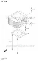 CYLINDER for Suzuki OZARK 250 2018