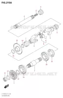 DRIVESHAFT for Suzuki OZARK 250 2018
