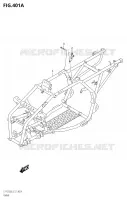 FRAME for Suzuki OZARK 250 2018