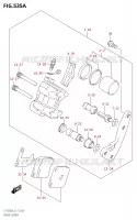 FRONT CALIPER for Suzuki OZARK 250 2018