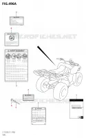LABEL for Suzuki OZARK 250 2018