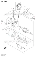 STARTER MOTOR for Suzuki OZARK 250 2018