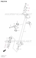 STEERING COLUMN for Suzuki OZARK 250 2018