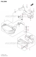 TAIL LIGHT ASSY for Suzuki OZARK 250 2018