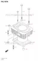 CYLINDER for Suzuki KINGQUAD 400 2018