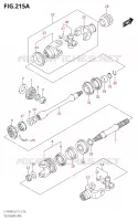 DRIVESHAFT for Suzuki KINGQUAD 400 2018