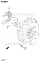 FRONT WHEEL for Suzuki KINGQUAD 400 2018