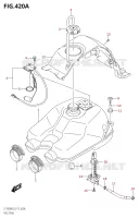 FUEL TANK for Suzuki KINGQUAD 400 2018