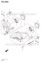 HEADLIGHT for Suzuki KINGQUAD 400 2018