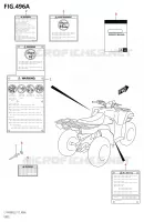 LABEL for Suzuki KINGQUAD 400 2018