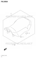 SEAT for Suzuki KINGQUAD 400 2018