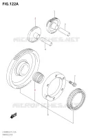 STARTER MOTOR CLUTCH for Suzuki KINGQUAD 400 2018