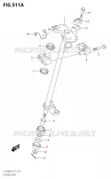STEERING COLUMN for Suzuki KINGQUAD 400 2018
