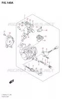 THROTTLE BODY for Suzuki KINGQUAD 400 2018