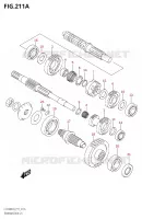 TRANSMISSION (2) for Suzuki KINGQUAD 400 2018