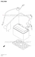 BATTERY (GSR750Z:L4:E21) for Suzuki GSR 750 2014