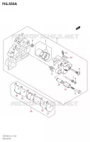 REAR CALIPER (GSR750Z:L4:E21) for Suzuki GSR 750 2014