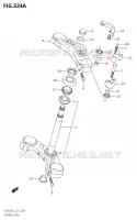 STEERING COLUMN for Suzuki GSR 750 2014