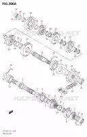 TRANSMISSION for Suzuki GSR 750 2014