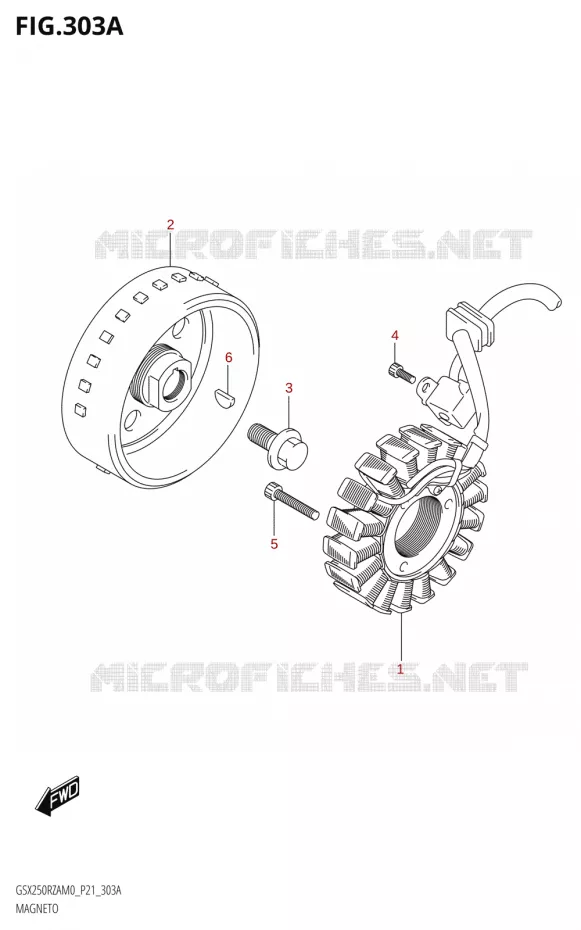 IGNITION Suzuki MOTO 250 GSX-R 2020  GSX250RZA M0 P21