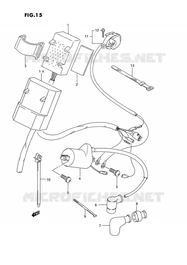 ELECTRICAL Suzuki MOTO 125 RM 1992  RM125N(E2)