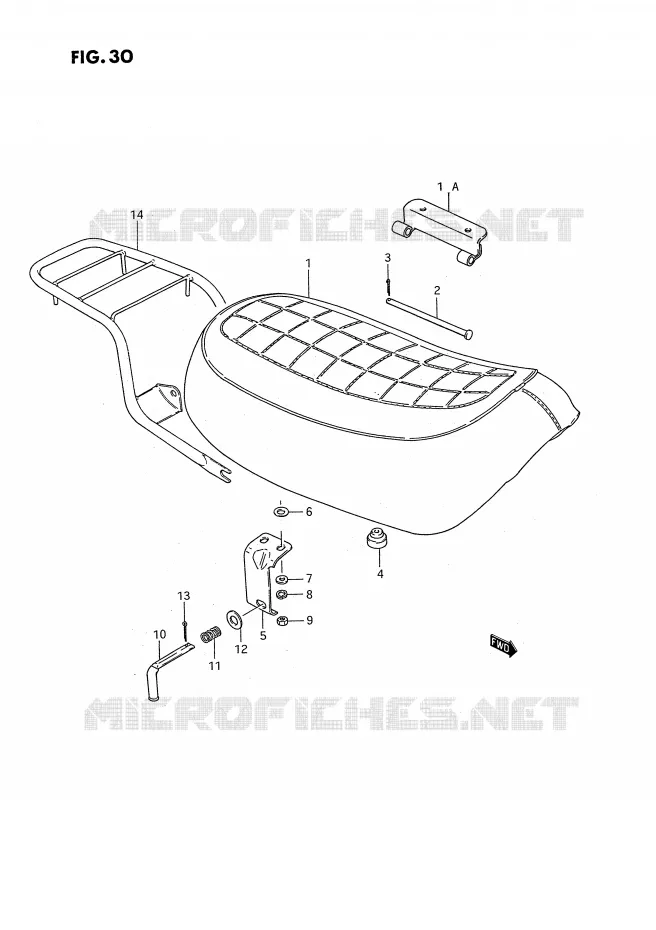 SEAT Suzuki MOTO 50 PV 1991  PV50M(E15)