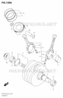 CRANKSHAFT for Suzuki BOULEVARD 1500 2019