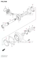 DRIVESHAFT for Suzuki BOULEVARD 1500 2019