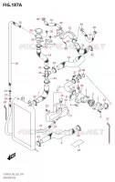 RADIATOR HOSE for Suzuki BOULEVARD 1500 2019