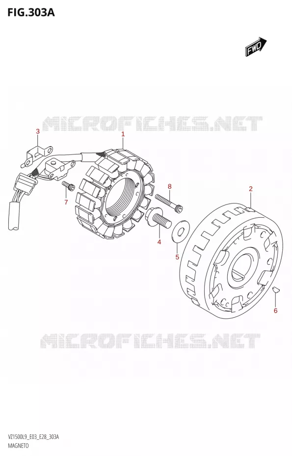 IGNITION Suzuki MOTO 1500 BOULEVARD 2019  VZ1500 L9