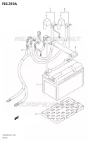 BATTERY for Suzuki GSR 600 2006