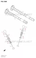 CAMSHAFT   VALVES for Suzuki GSR 600 2006