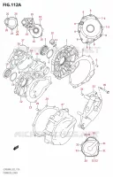 CRANKCASE COVER for Suzuki GSR 600 2006