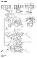 CRANKCASE for Suzuki GSR 600 2006