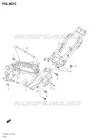 FRAME (K8,K9) for Suzuki GSR 600 2006