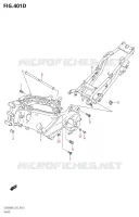 FRAME (L0) for Suzuki GSR 600 2006
