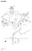 FUEL TANK (K7) for Suzuki GSR 600 2006