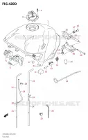 FUEL TANK (K9) for Suzuki GSR 600 2006