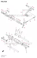 GEAR SHIFTING ASSY for Suzuki GSR 600 2006