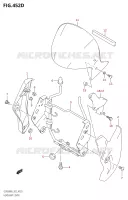 HEADLIGHT COVERL0) for Suzuki GSR 600 2006