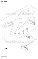 SEAT for Suzuki GSR 600 2006