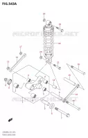 SHOCK ABSORBER LINKAGE for Suzuki GSR 600 2006